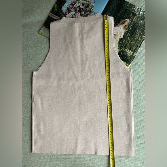 New Line & Dot Madrid Top / Vest In Pink Size L - Picture 9 of 11